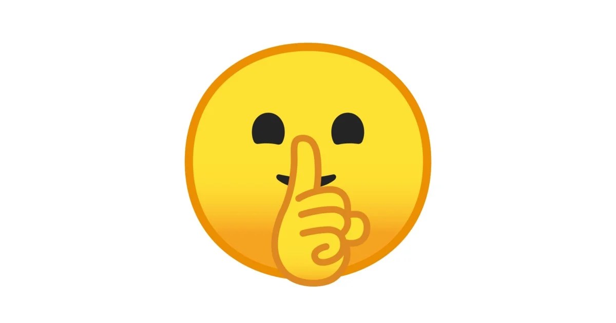 🤫 Rosto Fazendo Sinal De Silêncio Emoji "Rosto Com Gesto De Silêncio"