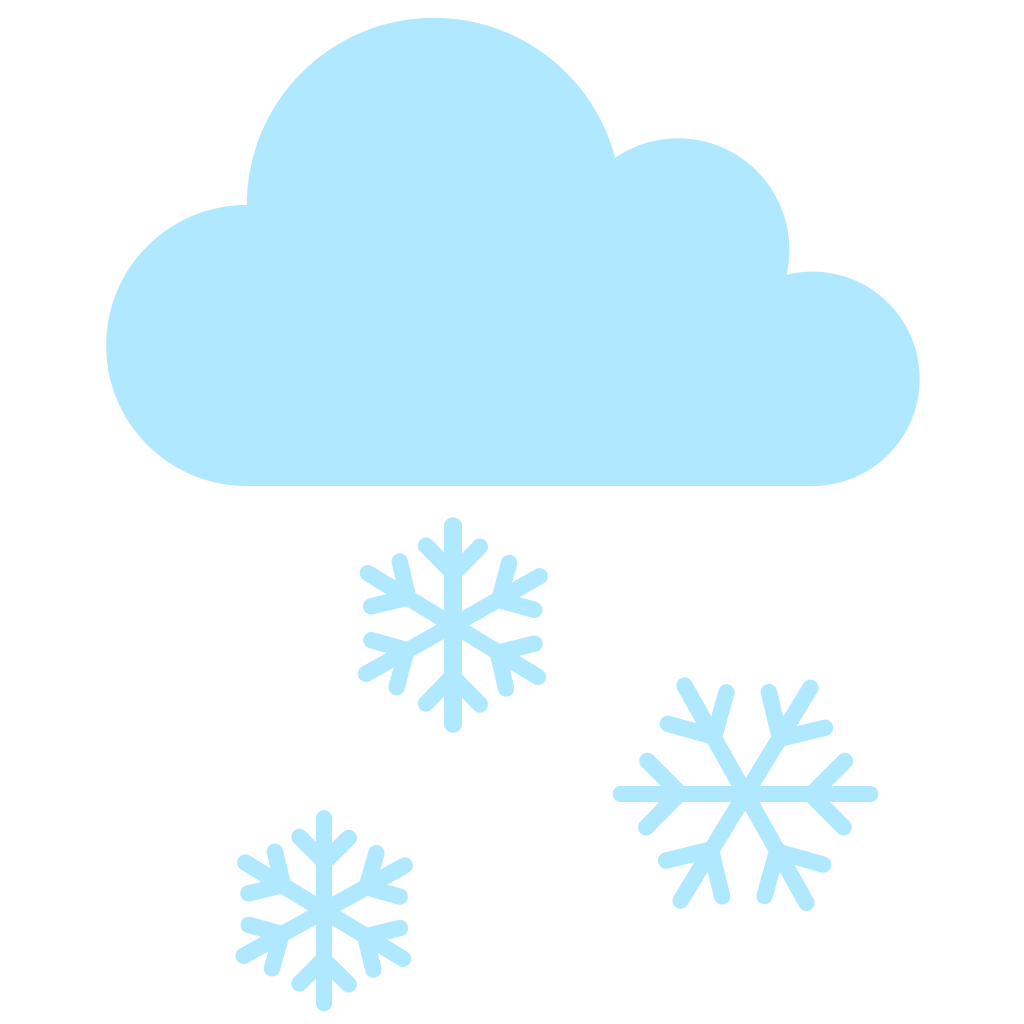🌨️ Cloud With Snow Emoji