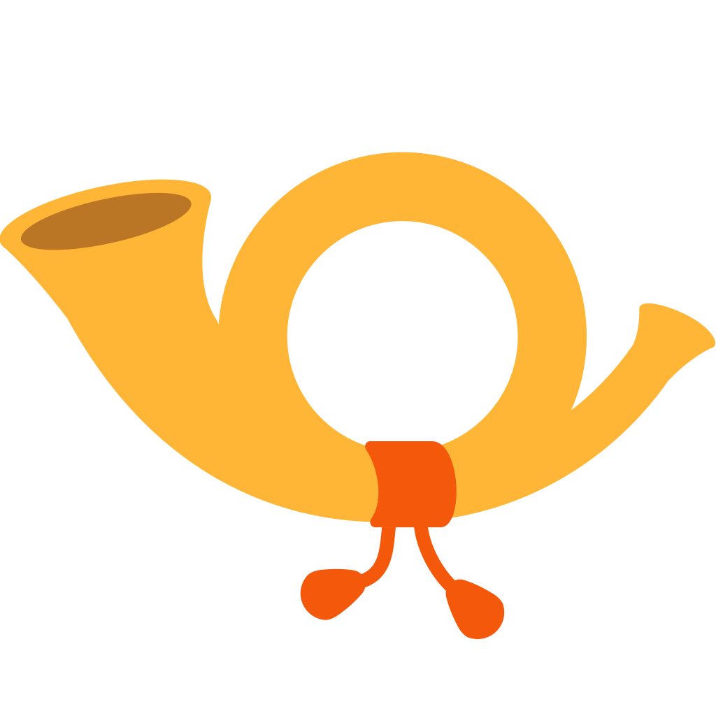 📯 Postal Horn Emoji