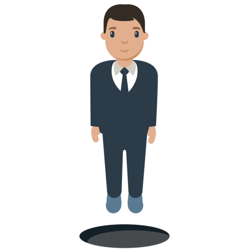 Standing Man Emoji In Suit