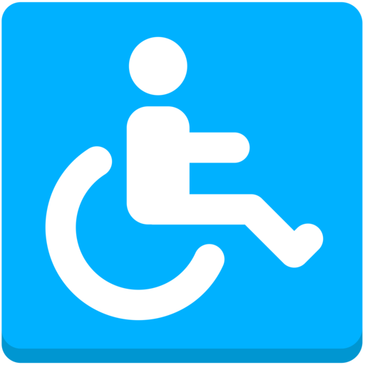 ♿ Symbole Accès Handicapés Emoji