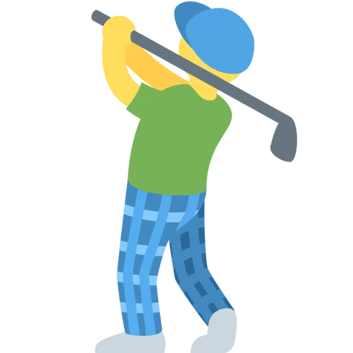 🏌️ Person Golfing Emoji