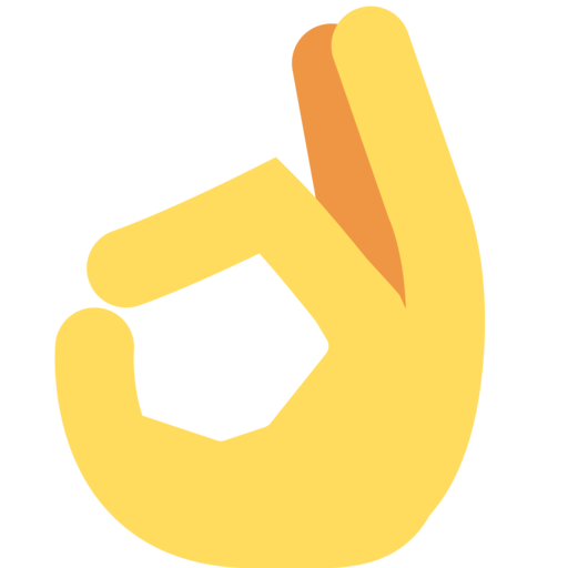 👌 Señal De Aprobación Con La Mano Emoji