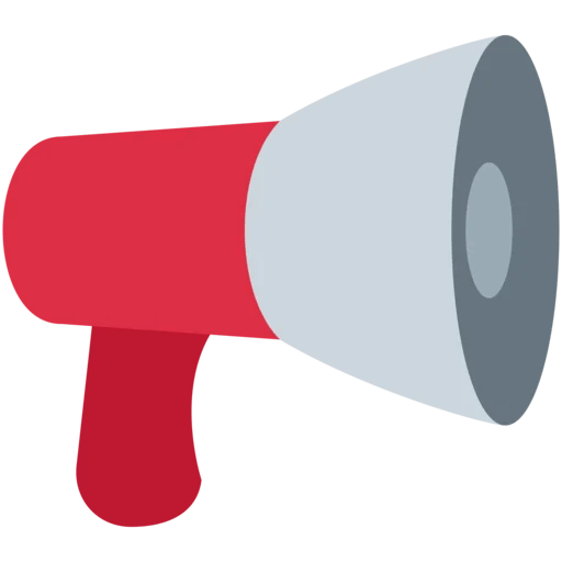 📢 Altavoz De Mano Emoji