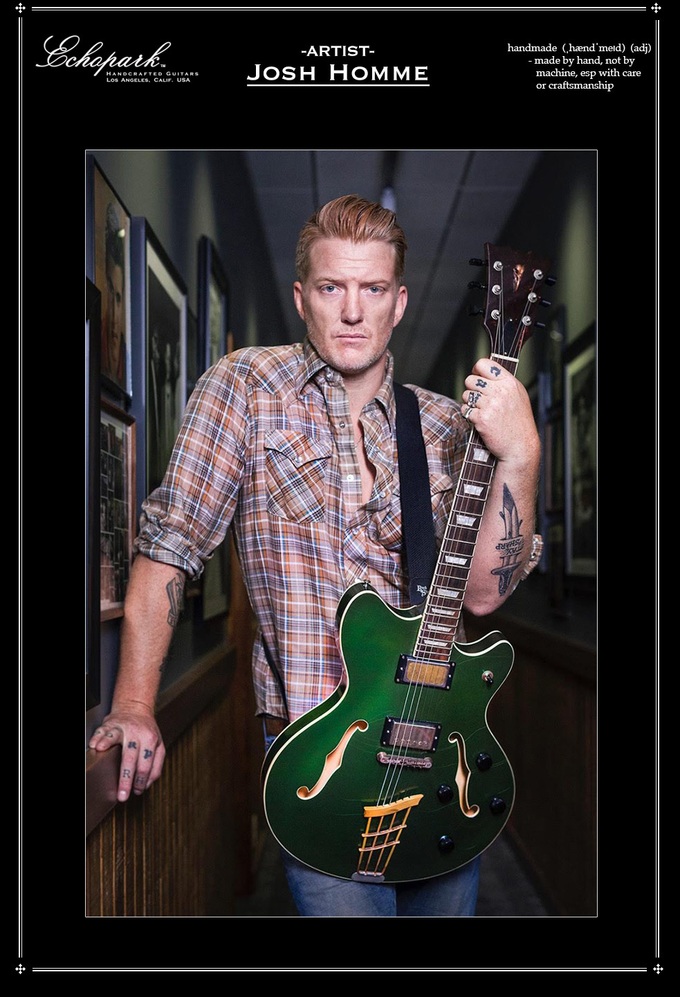 Josh Homme's Guitar Gear, Pedalboard & Amps Equipboard®