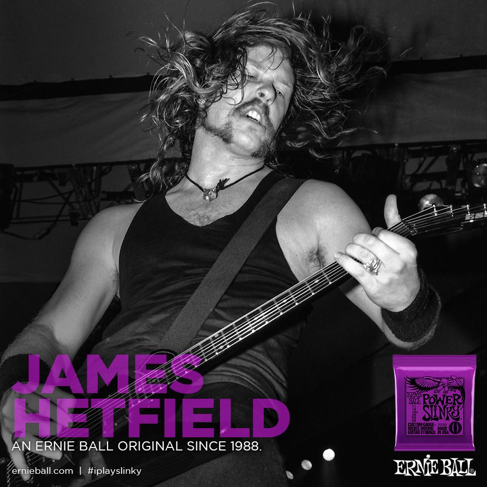 James Hetfield's Guitar Gear, Amps & Pedalboard Equipboard