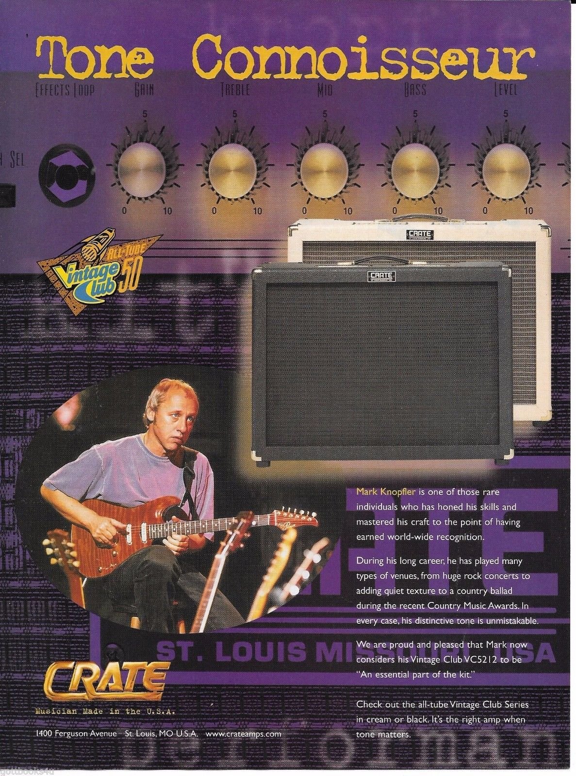 Mark Knopfler's Guitars, Amps, Pedals & Other Gear Equipboard®
