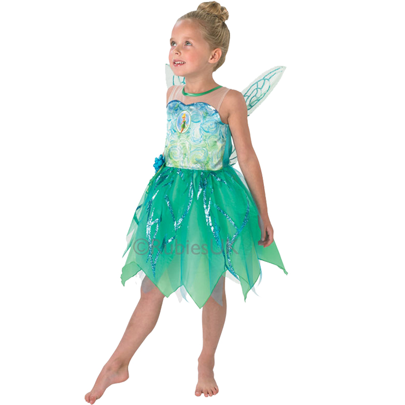 Official Disney Tinkerbell Pixie Fairies New Fancy Dress Kids Childs