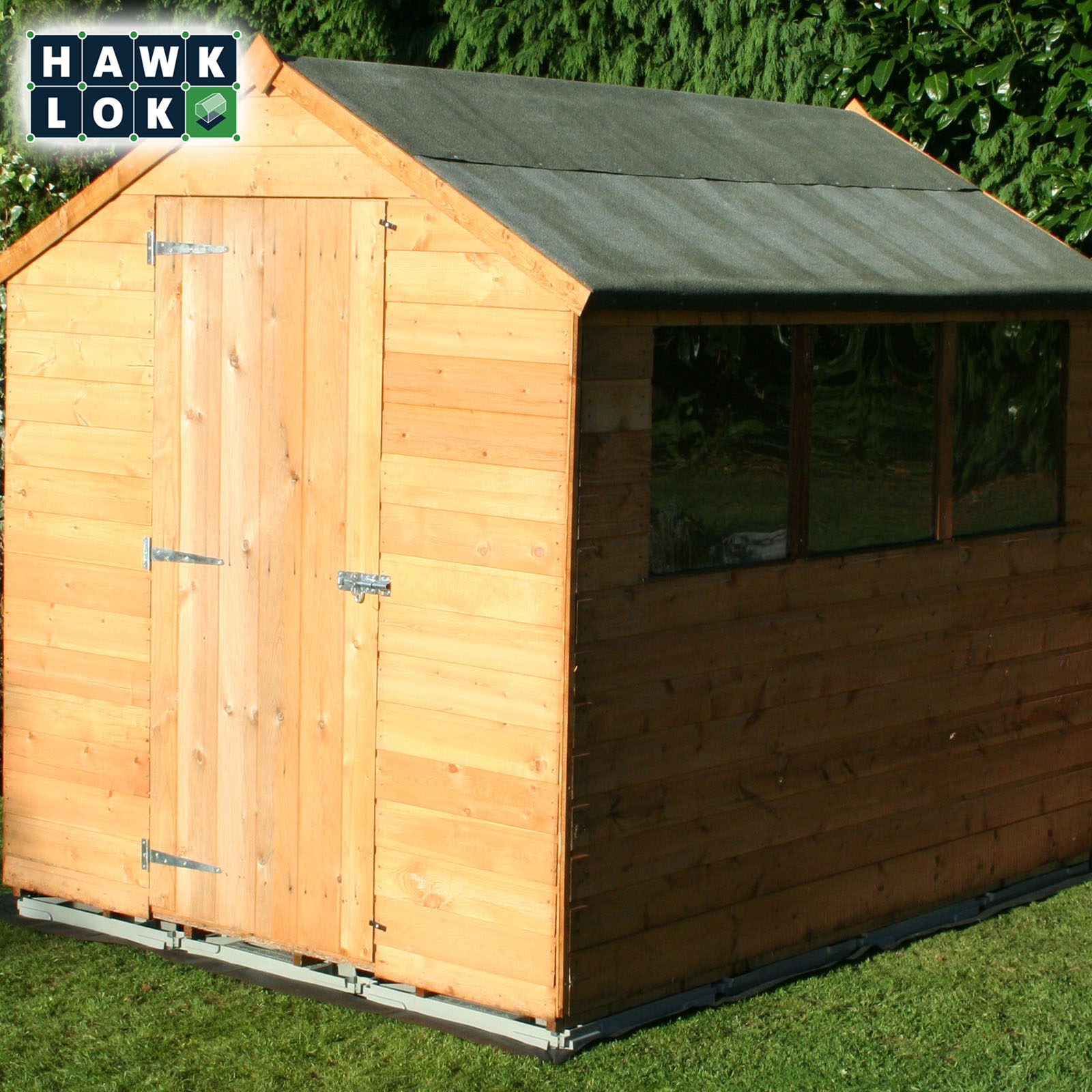 HAWKLOK SHED BASE KIT FOR GARDEN SHED/BUILDING ( ALL SIZES) + MEMBRANE