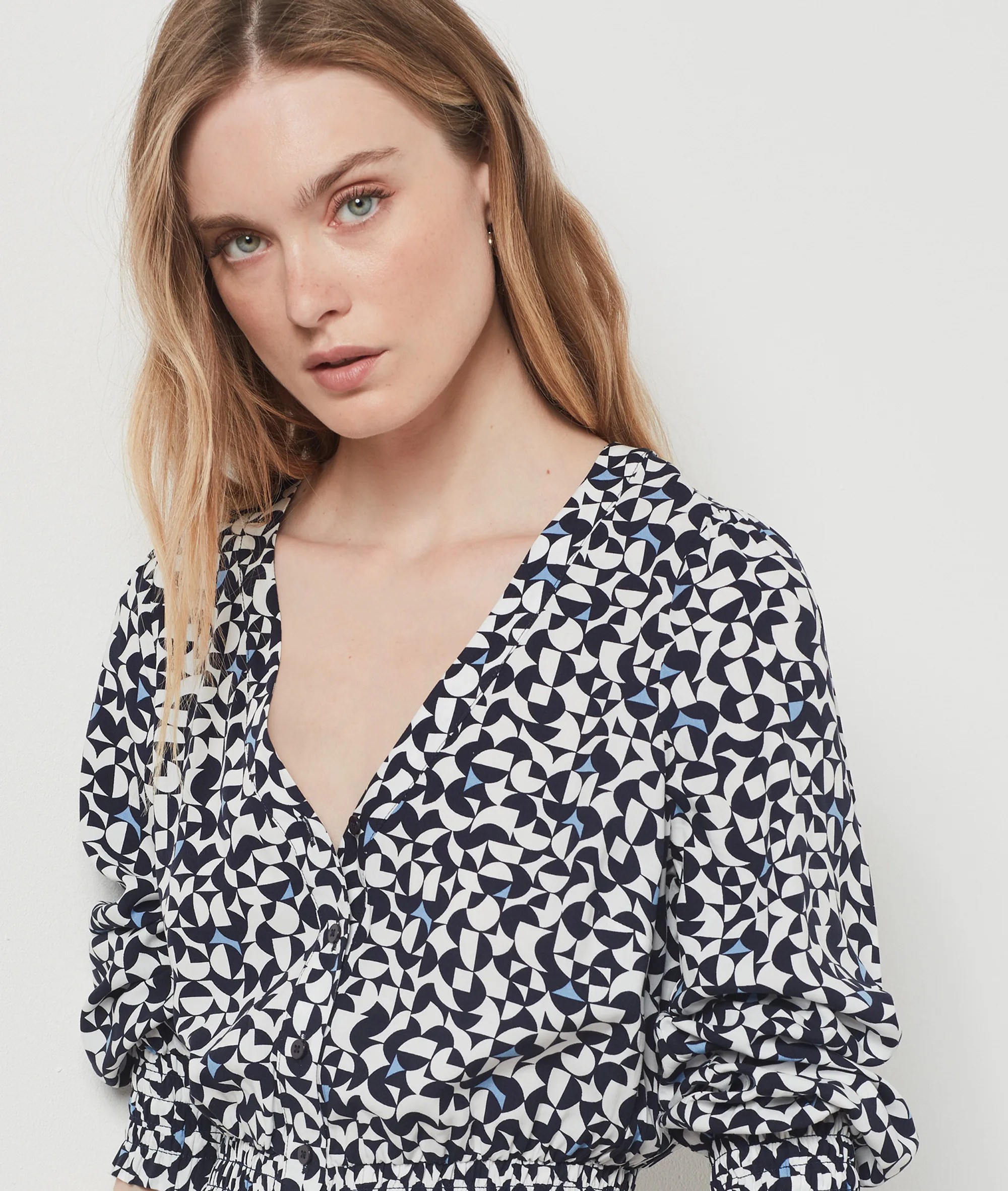 Long Leopard Print Dress MEBY IMP IMP FD ECRU ETAM