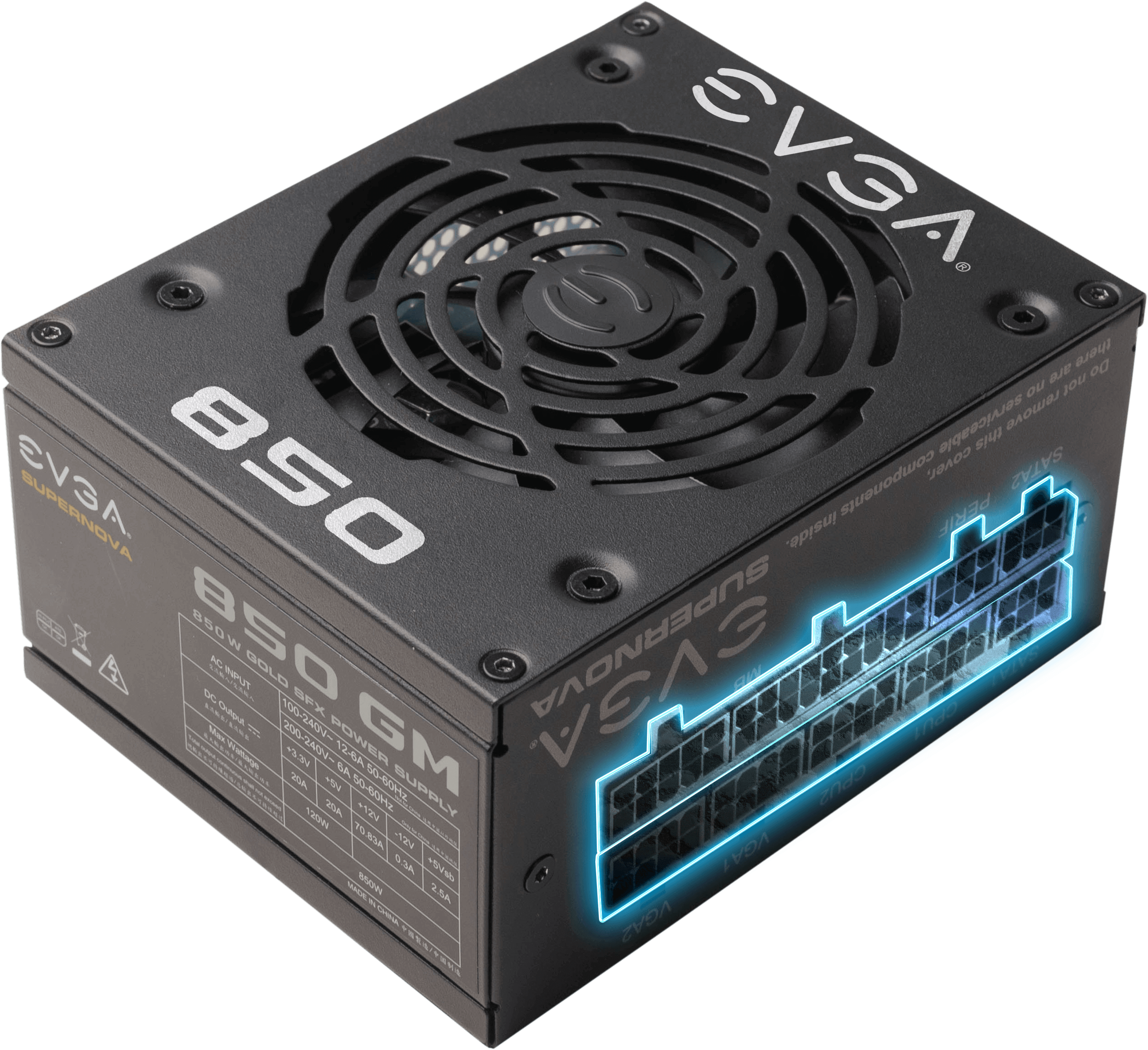 Power Supply EVGA 850W/750W SFX Gold certified power supplies SFF