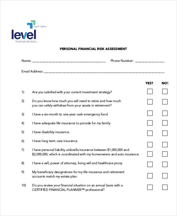 Risk Assessment 45+ Examples, PDF, DOC