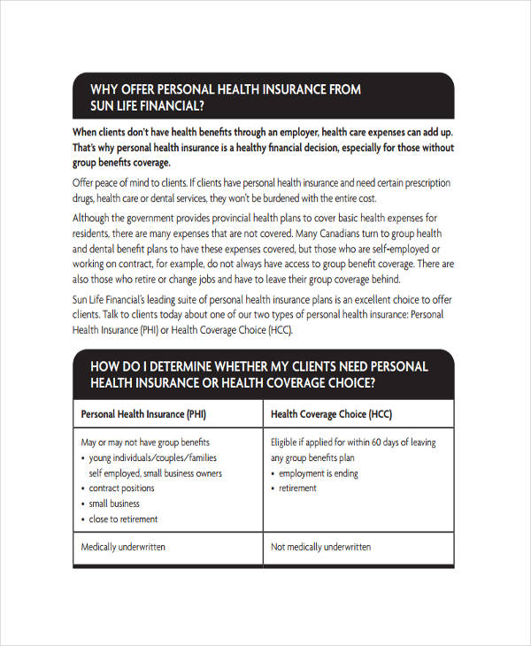 Personal Plan Examples, Format, Pdf Examples