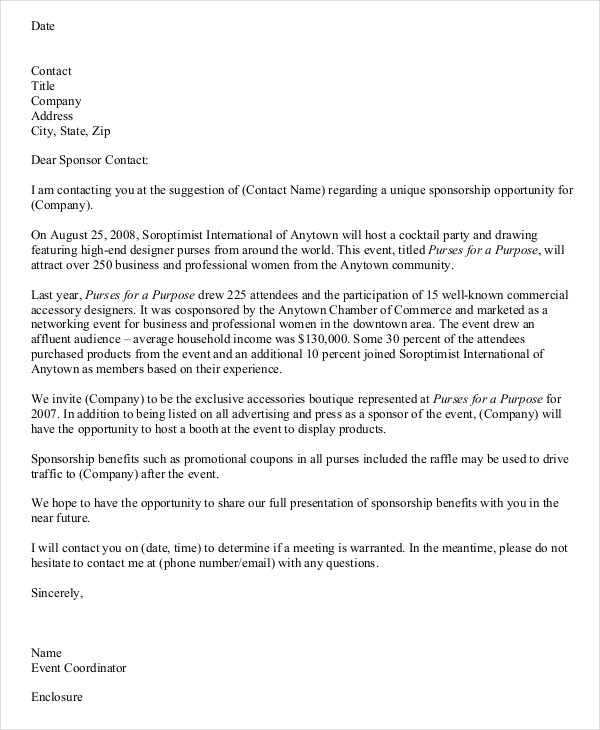 Business Proposal Letter 38+ Examples, Format, How to Create, Pdf