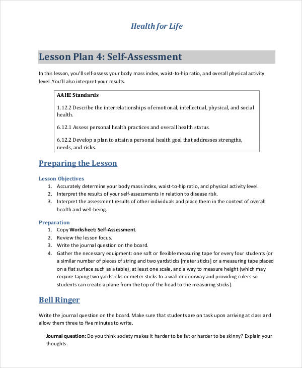 FREE 62+ Lesson Plan Examples & Samples in Google Docs Word Pages