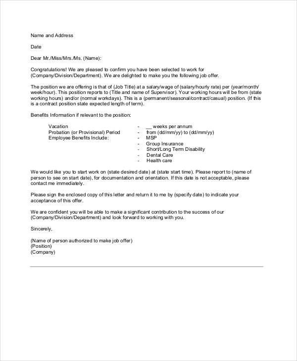 Appointment Letter Examples 79+ Samples in PDF, Google Docs, Pages, DOC