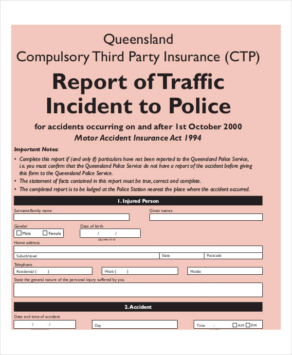 FREE 42+ Incident Report Examples & Samples in PDF Google Docs
