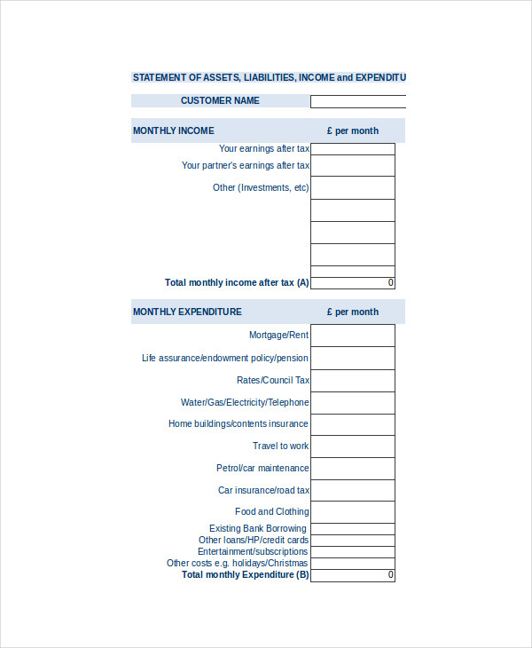 Statement 56+ Examples, Format, Pdf Examples