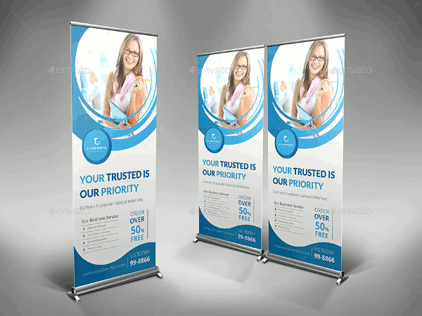 FREE 32+ RollUp Banner Designs & Examples in PSD, AI, Vector EPS