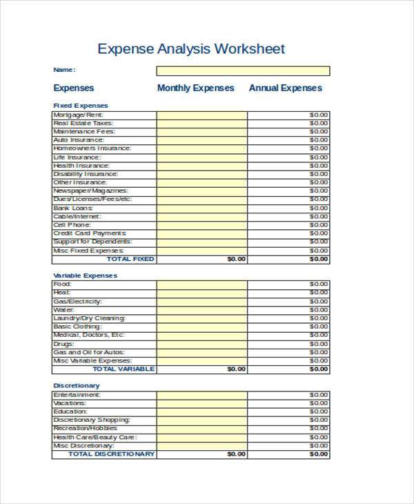 Analysis in Excel 26+ Examples, Format, Sample Examples