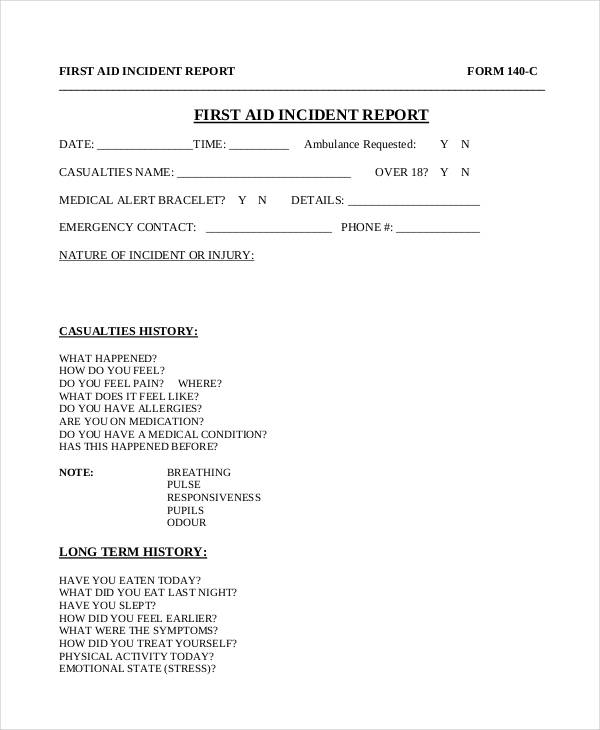 Report Form 61+ Examples, Format, Pdf Examples