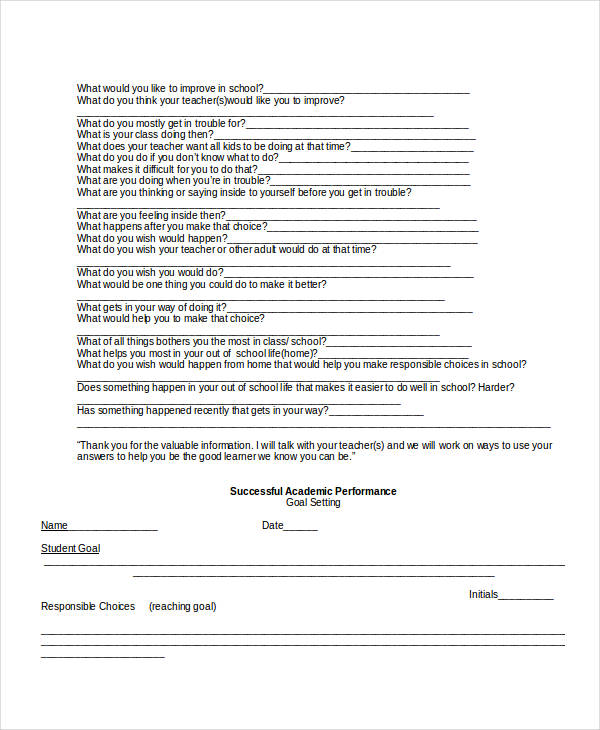 Assessment Questionnaire 33+ Examples, Format, How to Develop, PDF