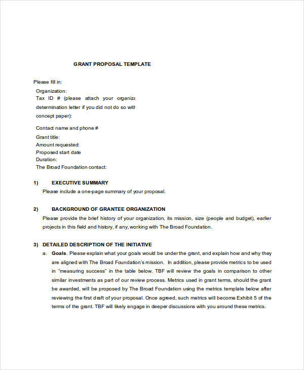FREE 11+ Professional Proposal Examples & Samples in PDF Pages DOC