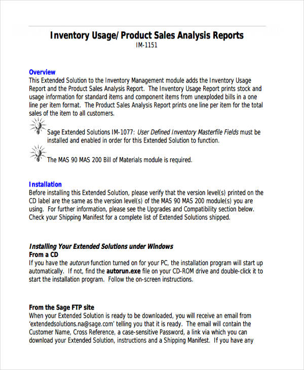 FREE 45+ Sales Report Examples & Samples in PDF Word Pages Examples