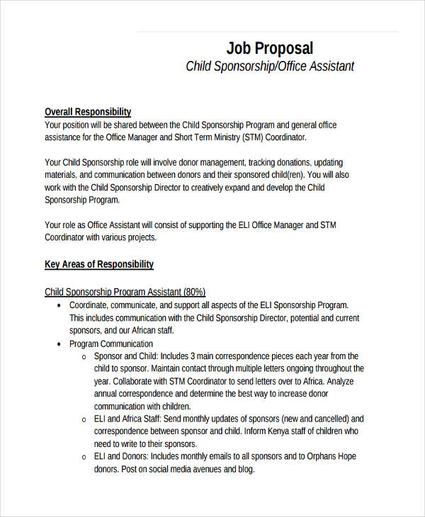 FREE 71+ Free Proposal Examples & Samples in PDF DOC Google Docs
