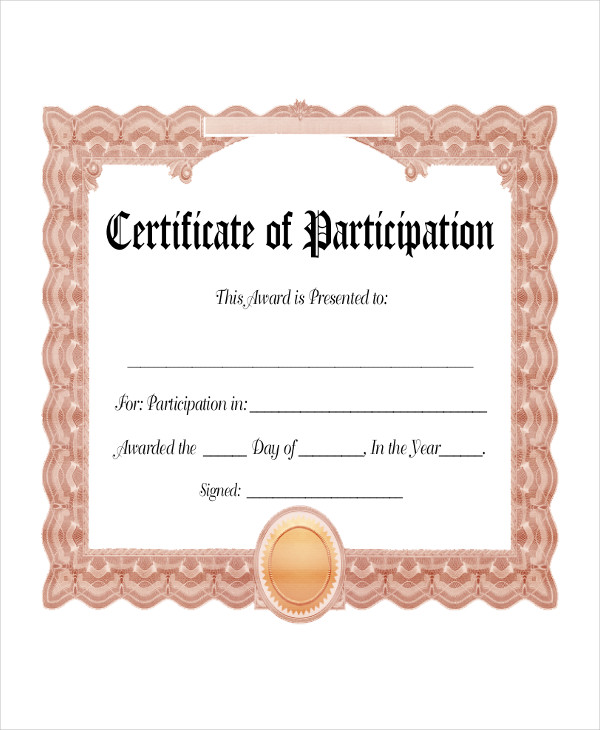 Award Certificate Examples, Format, Pdf Examples