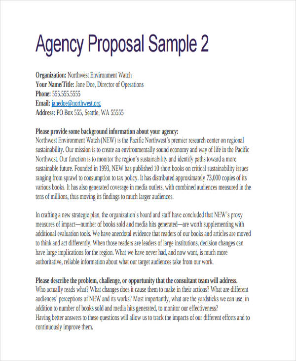 FREE 71+ Free Proposal Examples & Samples in PDF DOC Google Docs