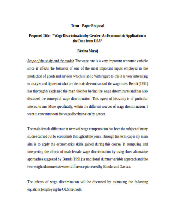 FREE 62+ Proposal Templates and Examples in PDF Google Docs Pages