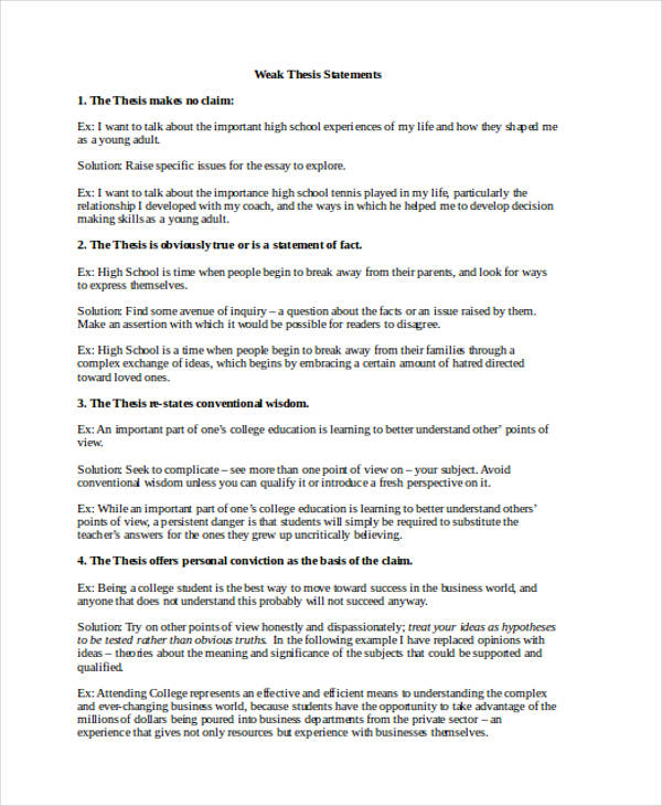 FREE 34+ Statement Examples in DOC Examples
