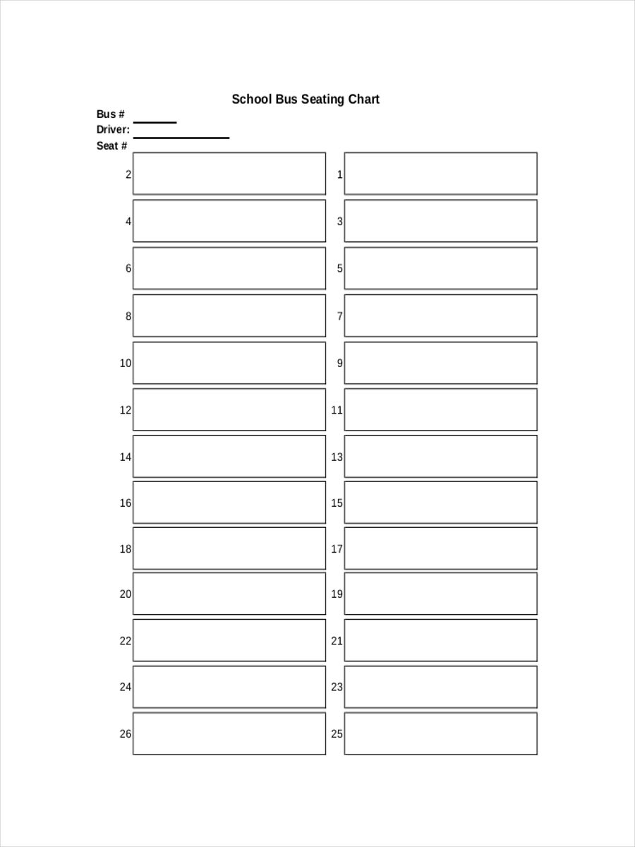 Google Sheets Seating Chart Template - Ponasa
