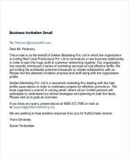 How To Write A Business Lunch Invitation Email Coverletterpedia