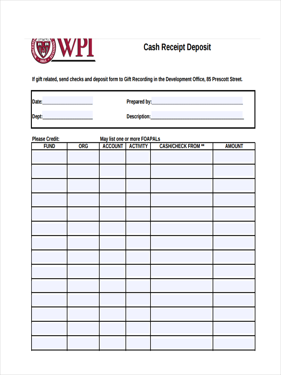 FREE 26+ Free Receipt Examples in PDF DOC Examples