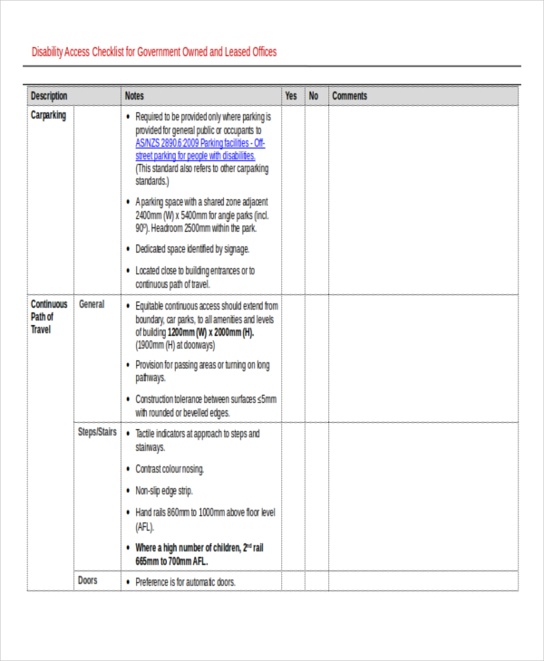 Checklist Examples 79+ in DOC Examples