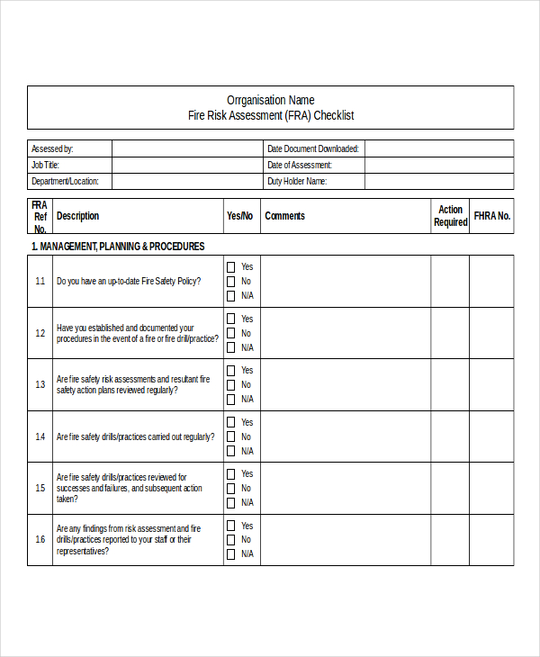 Checklist Examples 79+ in DOC Examples