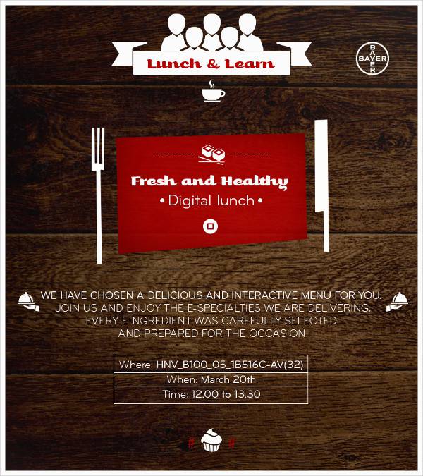 Formal Lunch Invitation