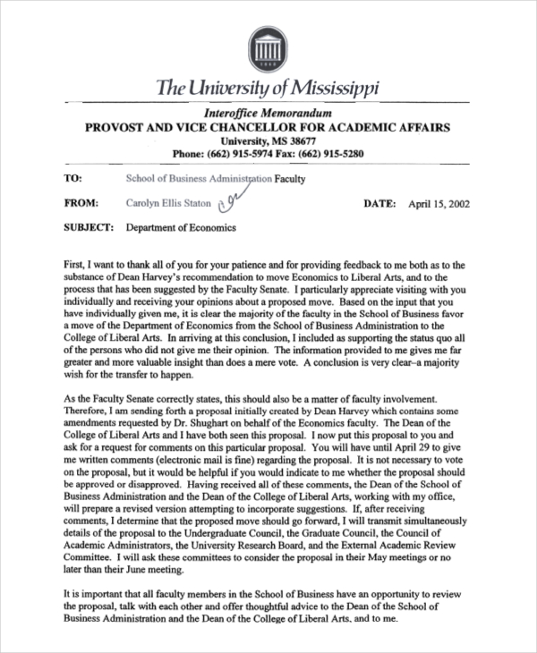 FREE 16+ Interofﬁce Memorandum Examples & Samples in PDF Word Pages