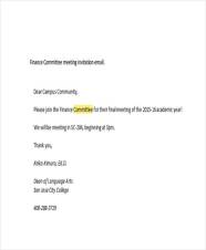 How To Write Email Invite For Meeting Abbeyi Writing