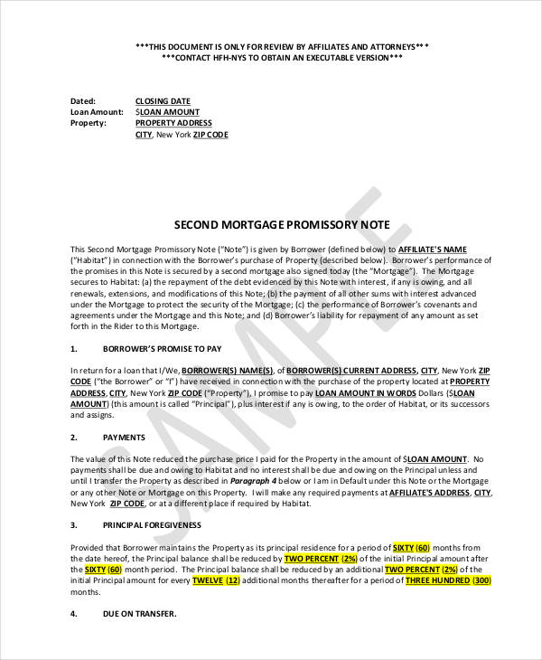 Free Note Examples 31+ in PDF DOC Examples