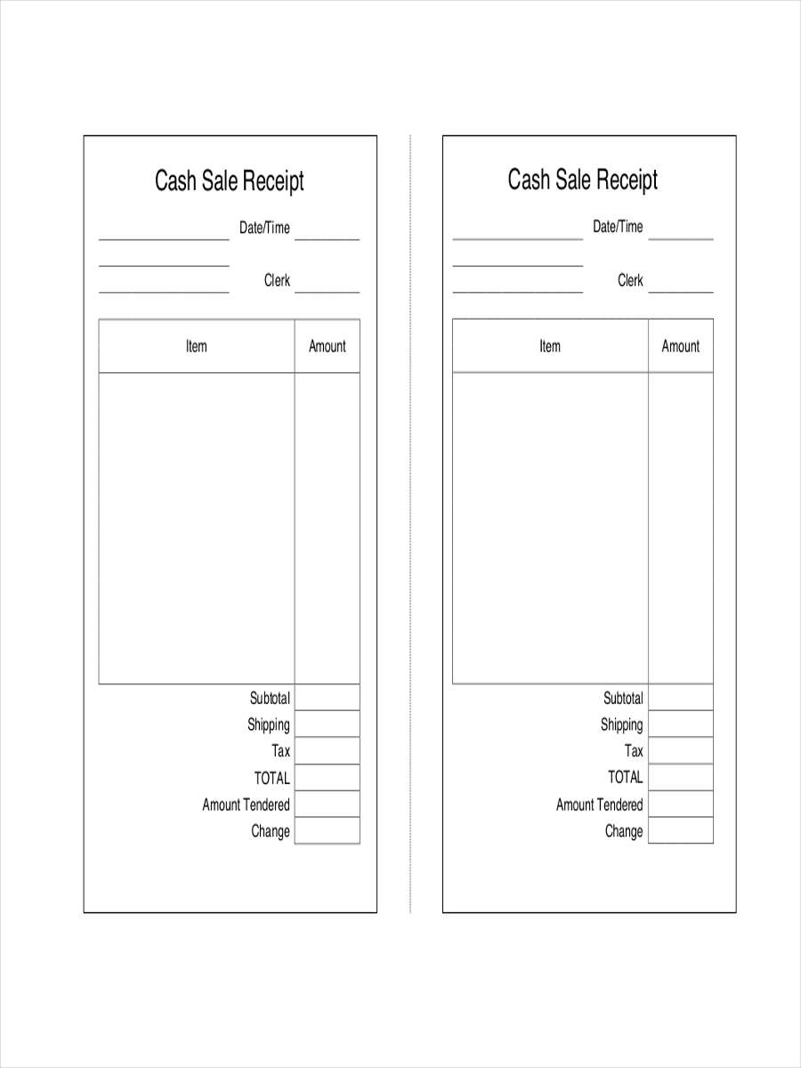 Cash Receipt 8+ Examples, Format, Tips, Pdf