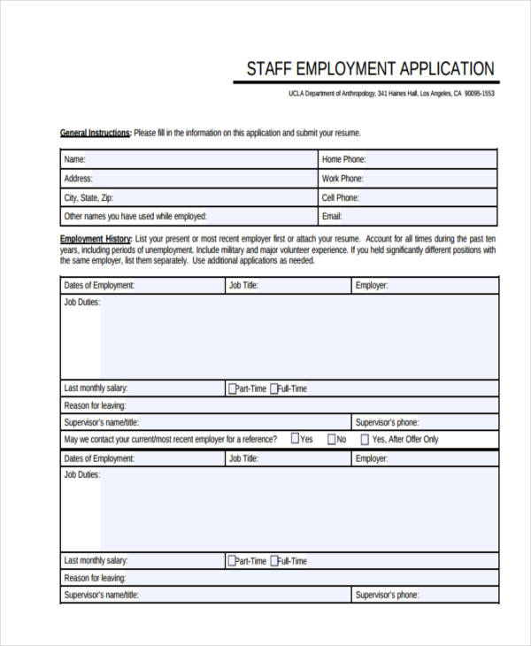 Application 30+ Examples, Format, Pdf