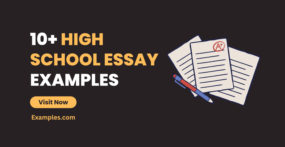 High School Essay 10+ Examples, Format, Pdf Examples