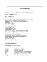 How To Write Minutes Of Meeting Email Example Ackland Writing