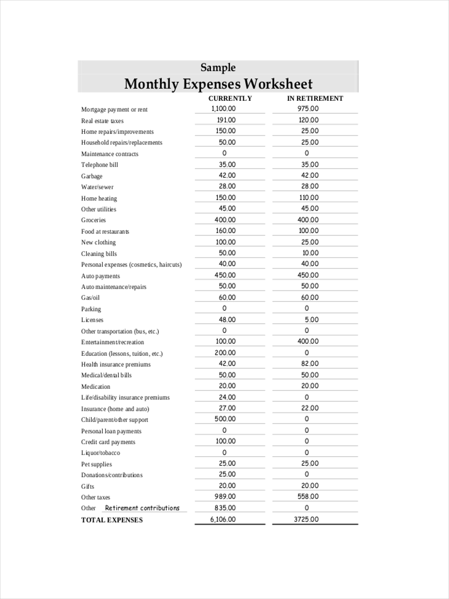 Sheet Examples 50+ in PDF DOC Examples
