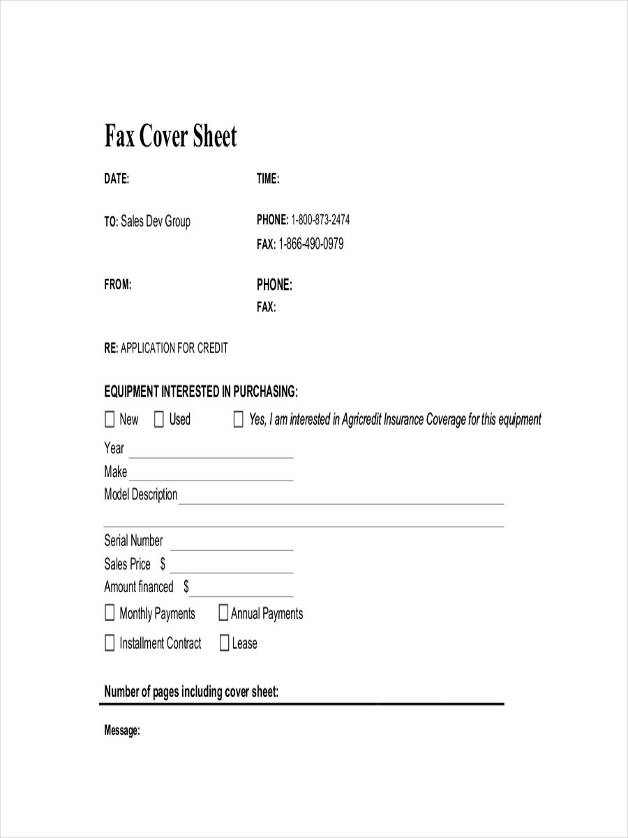 FREE 11+ Fax Cover Sheet Examples & Samples in PDF Examples