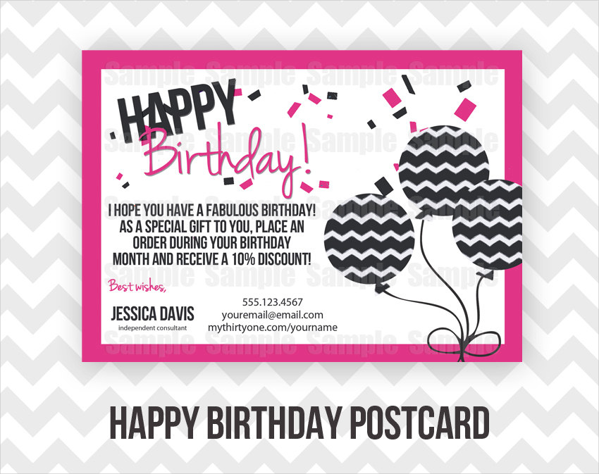Birthday Postcard 14+ Examples, Tips