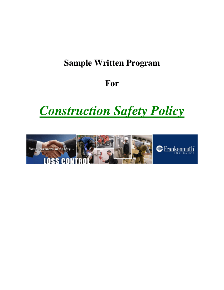 HealthSafety Policy 23+ Examples, Format, Pdf Examples